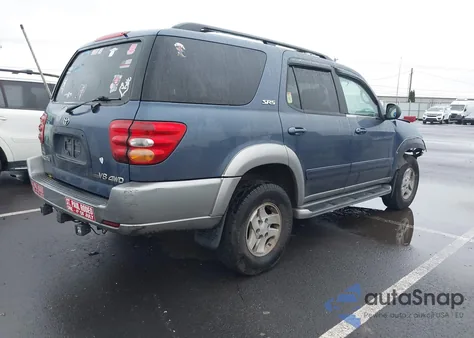 2003 Toyota Sequoia Sr5 V8 из США, поврежденный, VIN 5TDBT44A43S174665